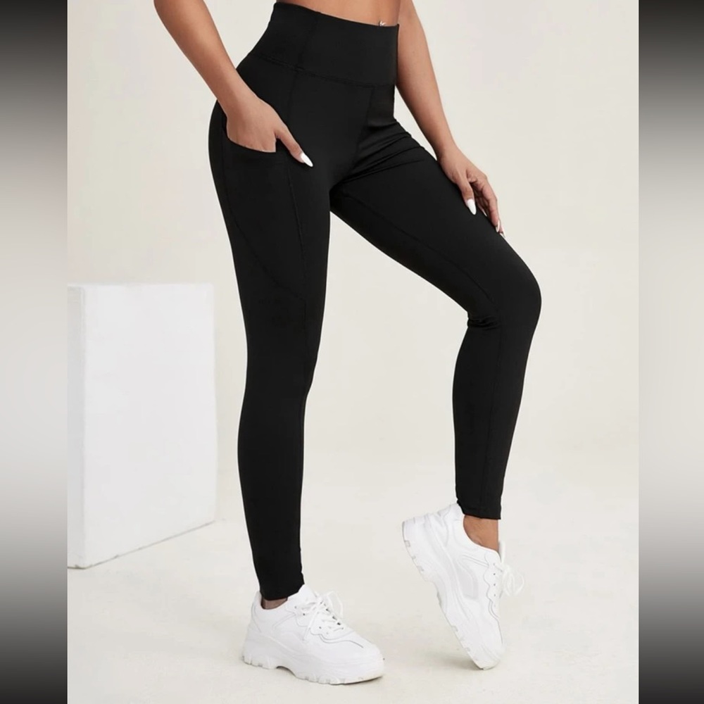 SHEIN black leggings